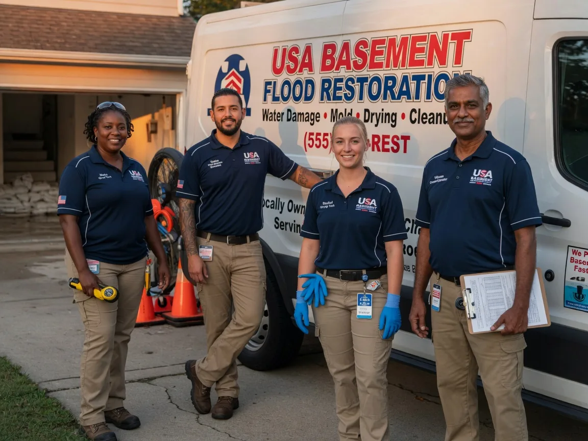 Basement Flood Cleanup company in Dennison, IL